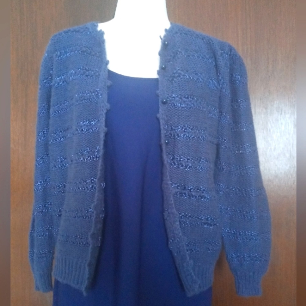 Vintage Purple Cardigan S